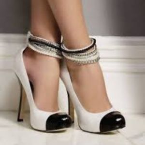 Bebe Elle Embellished Pumps